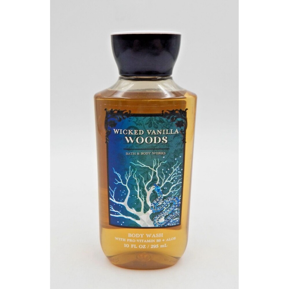 Bath & Body Works Wicked Vanilla Woods Body Wash Shower Gel 10oz